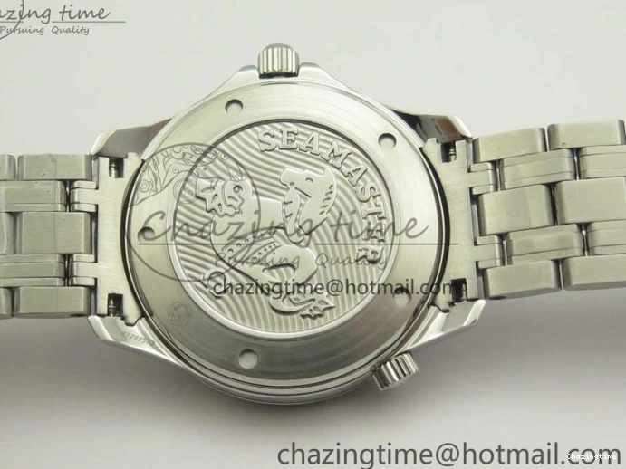 0120 WaterResistant Seamaster 300M SS MKS V3 1:1 Best Edition Black Dial Black Ceramic Bezel on SS Bracelet A 7981